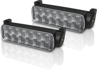LED Safety DayLights Kit - Rectangular with universal mount