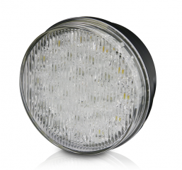 LED Safety DayLights, Front Position, Front Direction Indicator - 83mm Round - 24V